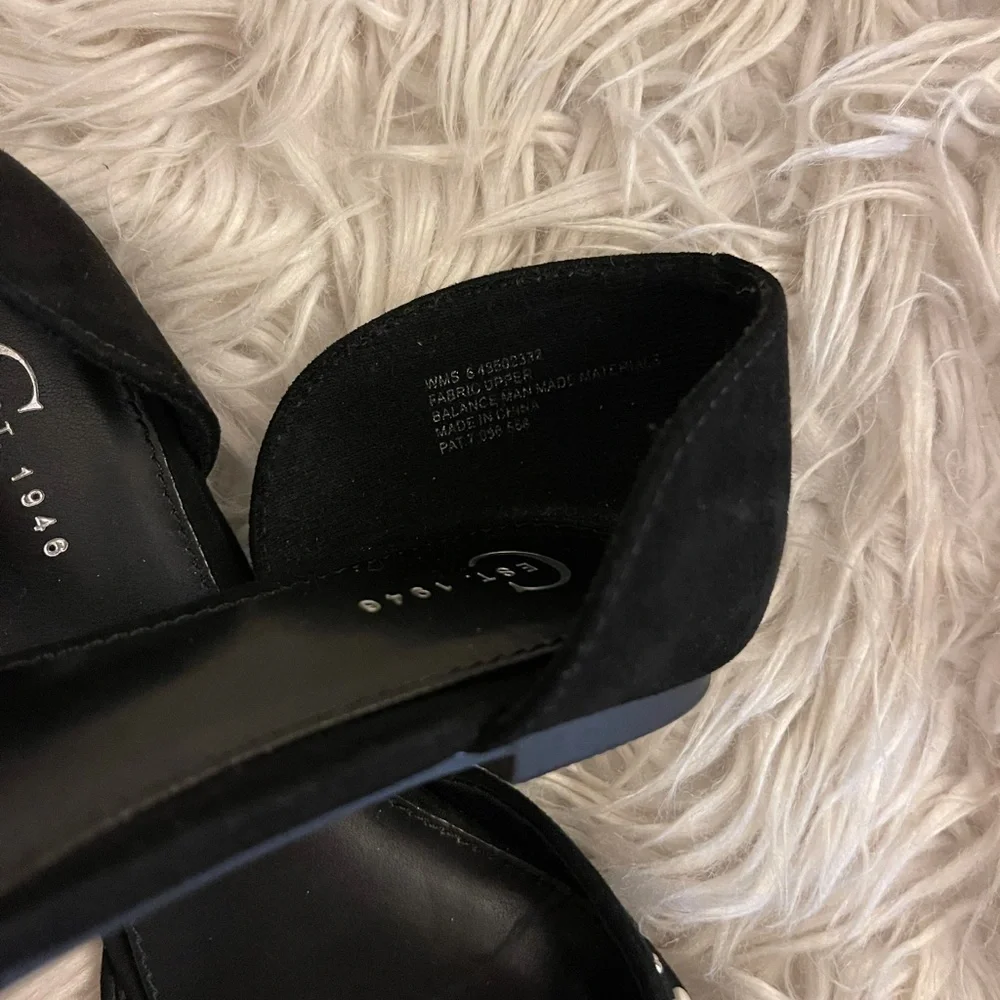 Black pearl | D’Orsay | Flats - Picture 4 of 12